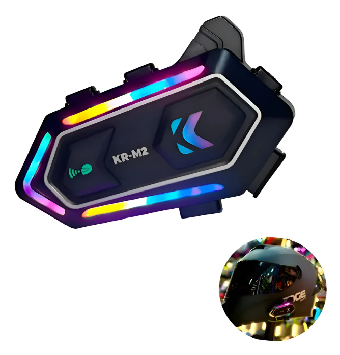 Intercomunicador Casco Moto KR M2